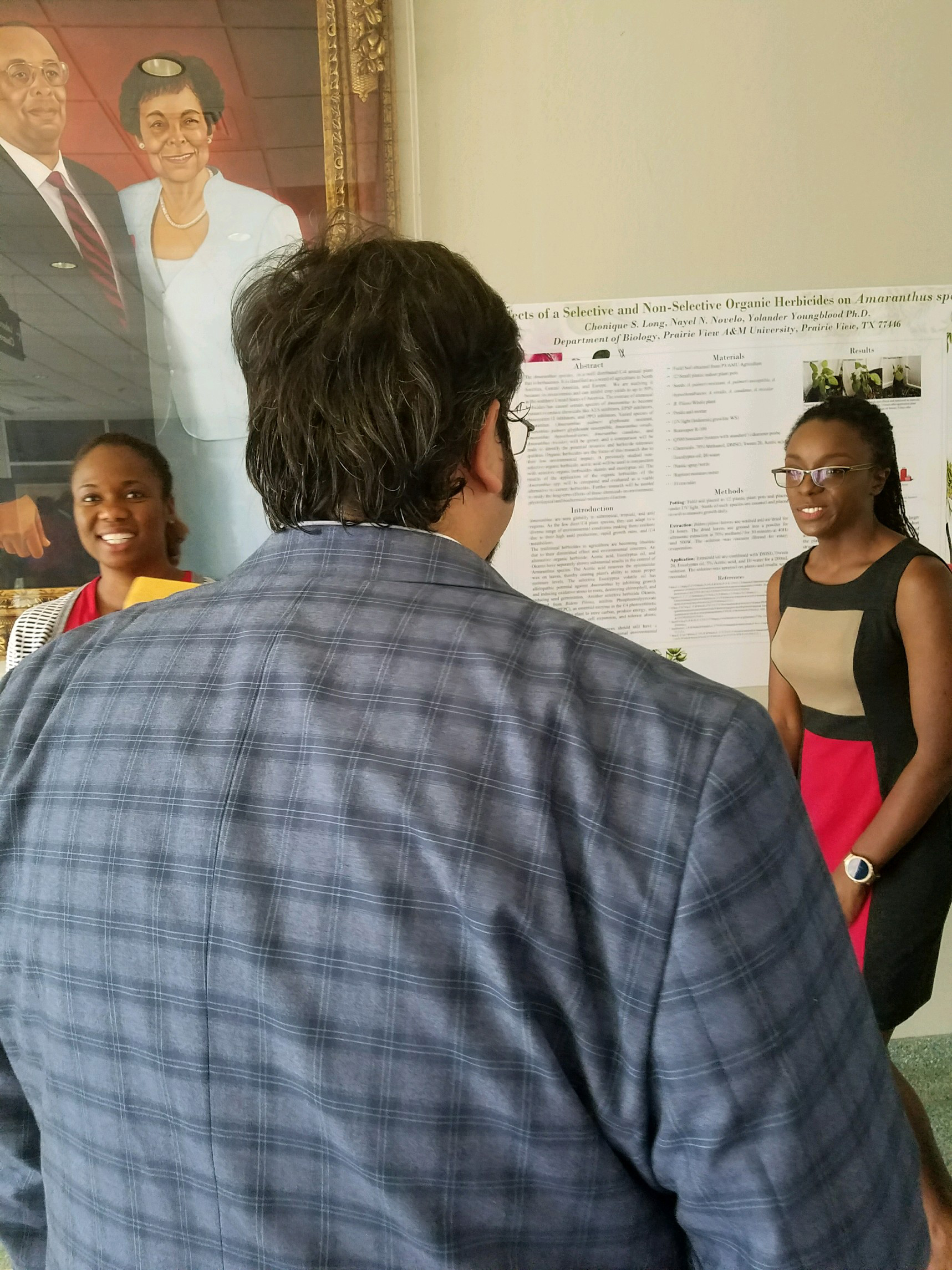 VP of PVAMU Chapter and Students