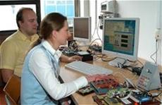 Student with advisor