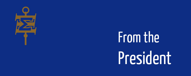 From the President banner 