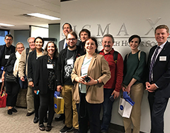 Group photo of Sigma Xi Staff and Russian Delegation 