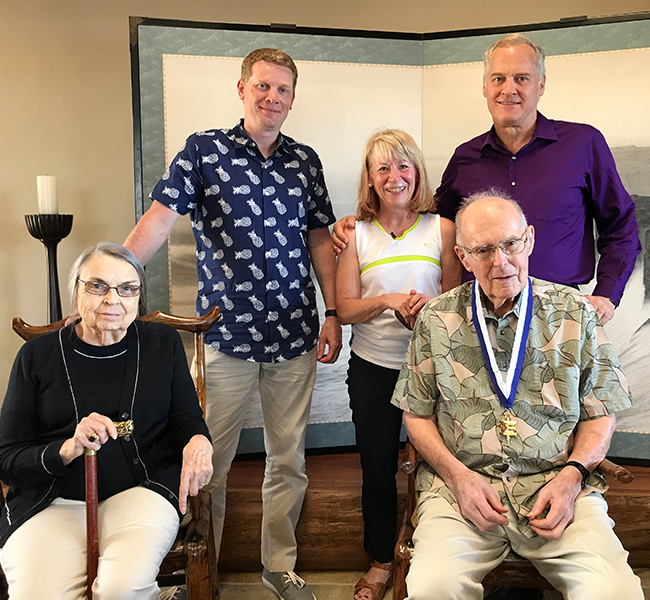 2019 Gold Key Award presentation with Gordon Moore 2019 Gold Key Award presentation with Gordon Moore