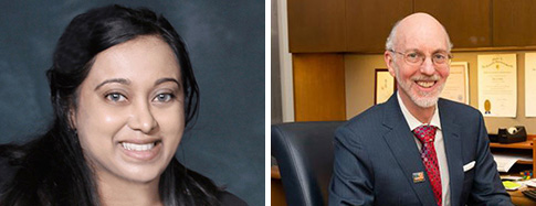 Stephanie Ishack and Jeff Toney Stephanie Ishack and Jeff Toney