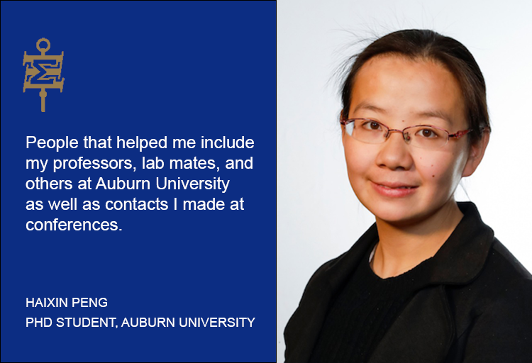 Haixin Peng quote box 